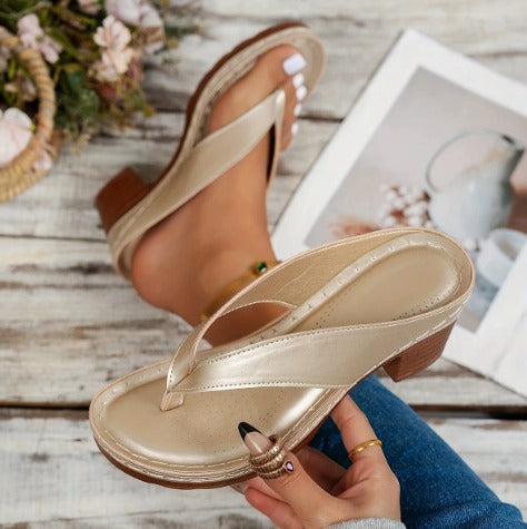 scarpe estive con tacco alto per donna