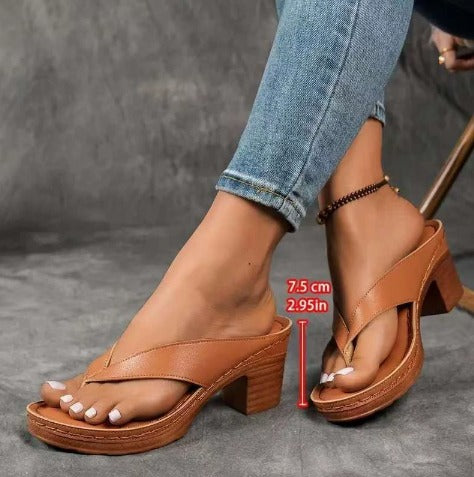 scarpe estive con tacco alto per donna